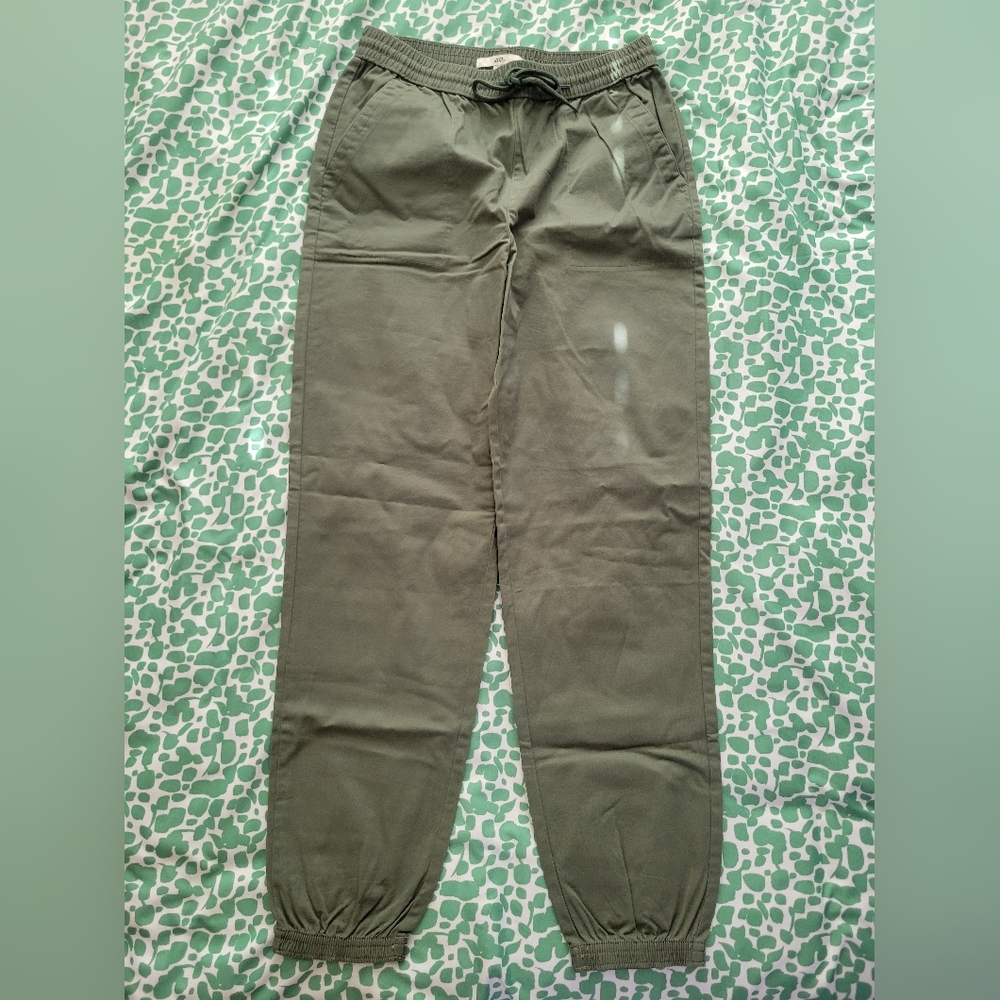Vans Green Chino Style Joggers